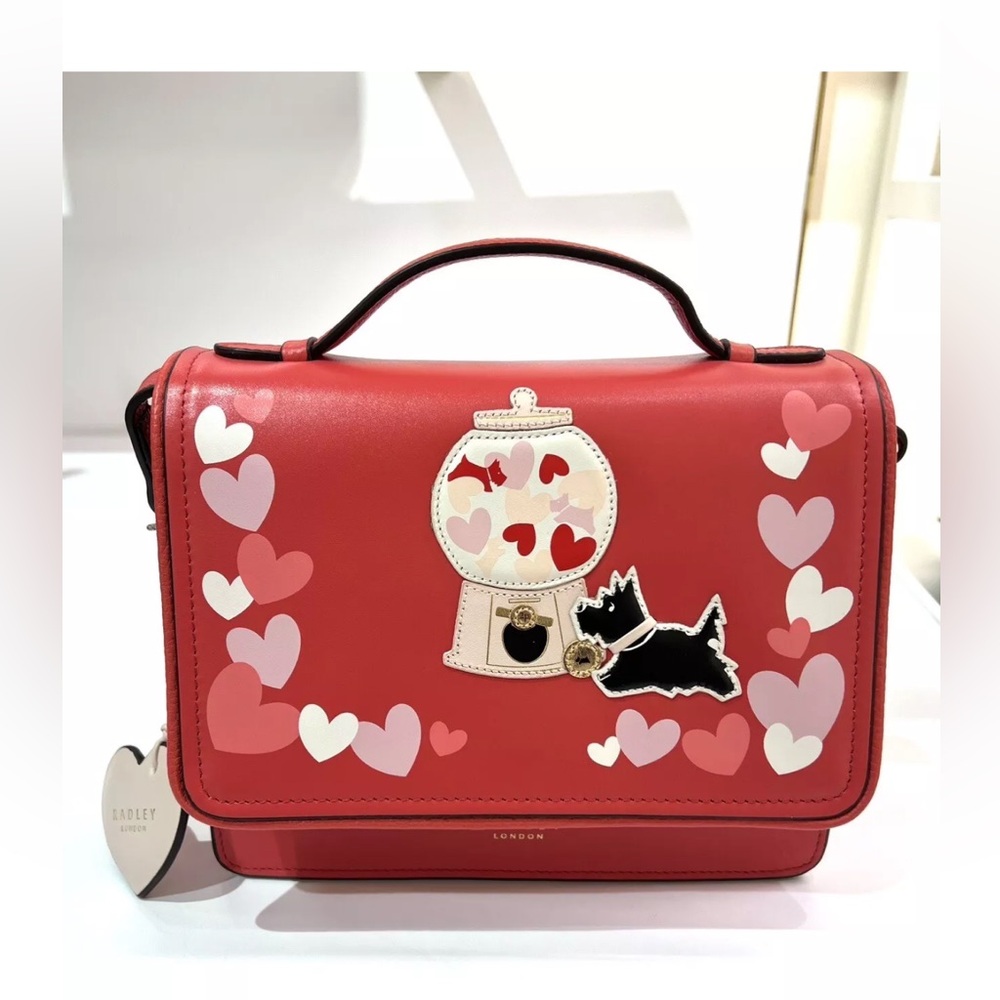 RADLEY LONDON I CHOOSE YOU Valentine’s Day Crossbody Fold Over